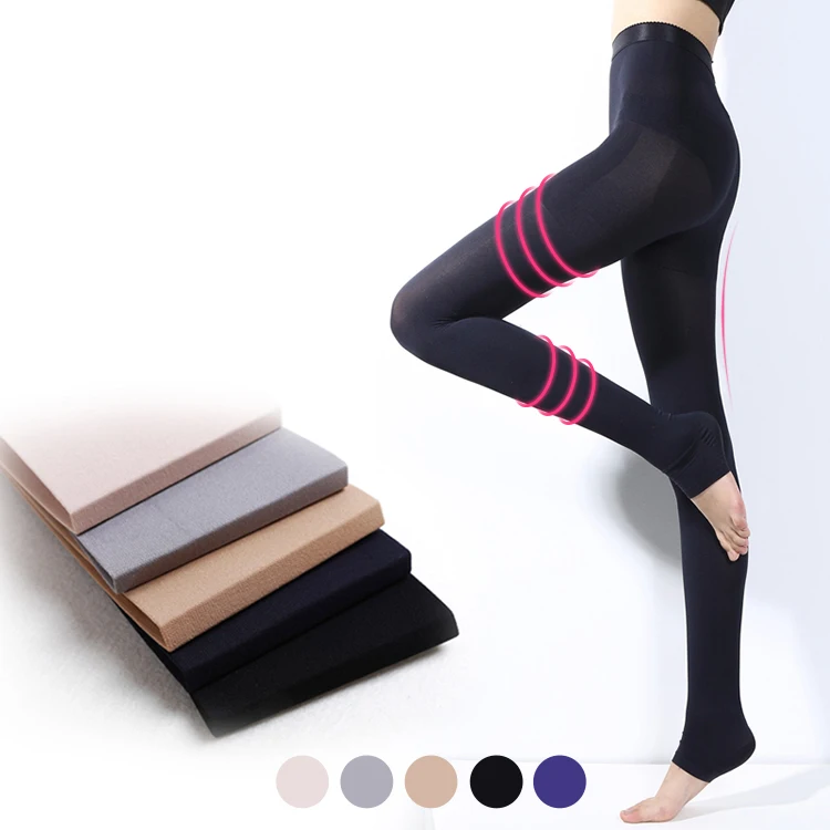 2020 Anti Embolism Stockings Nylon Pantyhose Slim Graduated Compression