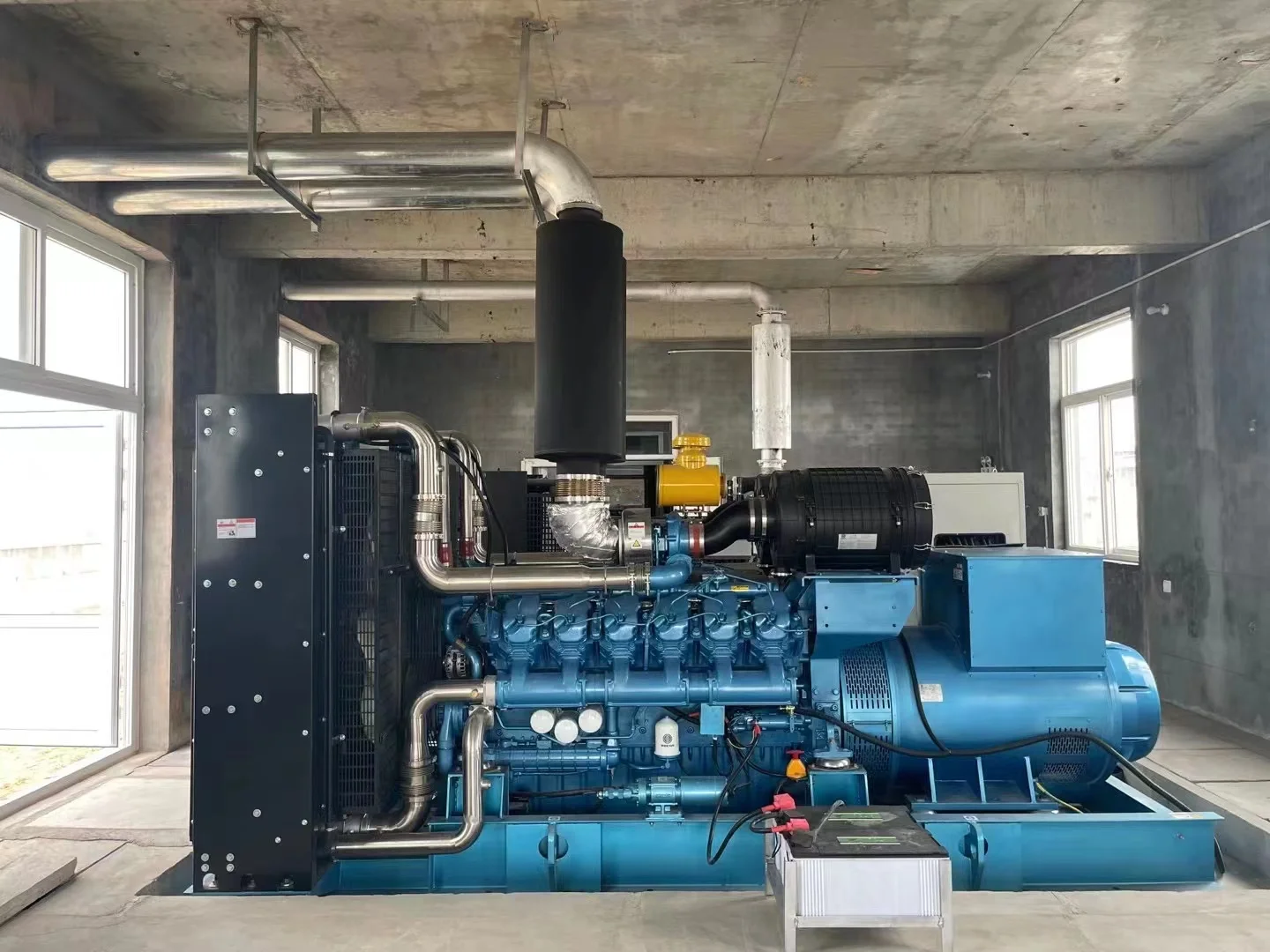 Diesel Generator Silent 100kw Electric Genset 125kva Alternator ...