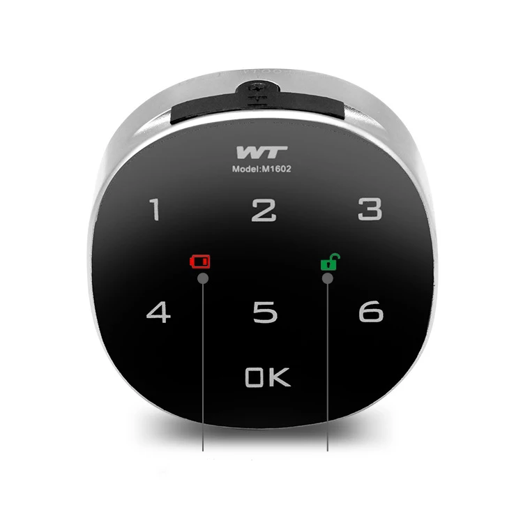 Drawer Lock Smart Keyless Electronic Cabinet Lock Password Drawer Lock for Office File Cabinet