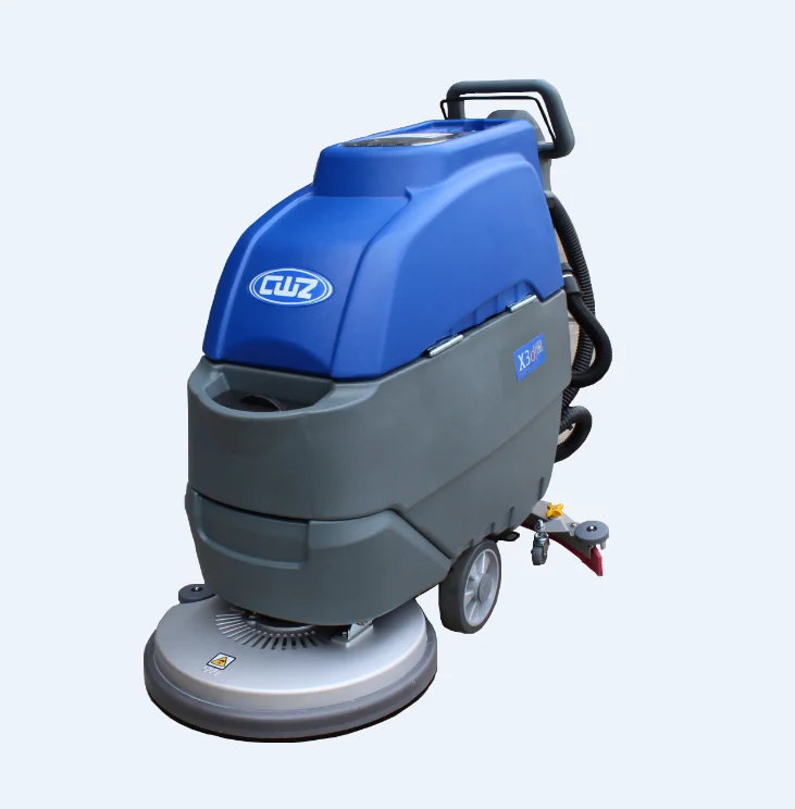 CWZ China Factory X3 Electric Manual Pedestrian Automatic Cleaning Machine New Product Plastic Road Sweeper