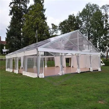 100-300 Seats Easy Assembled Aluminum Frame Outdoor Transparent Church Marquee Wedding Tent for Garden Event