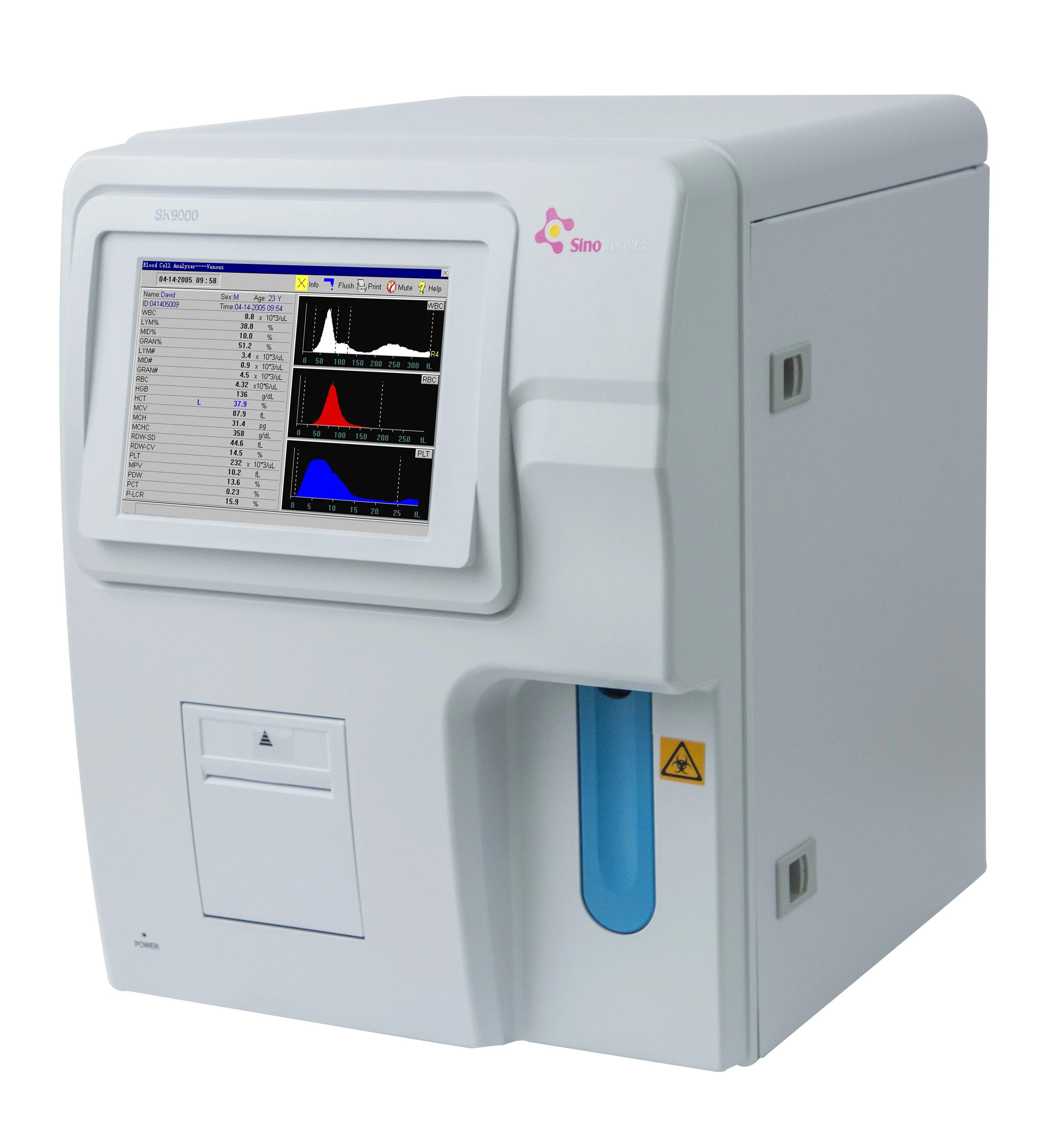Digital electrophoresis machine with cell