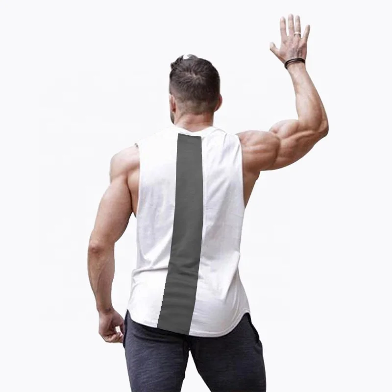 New Arrival Hot Sale High Quality Stitching Casual Comfortable Sports Sleeveless Mens tank Top Workout