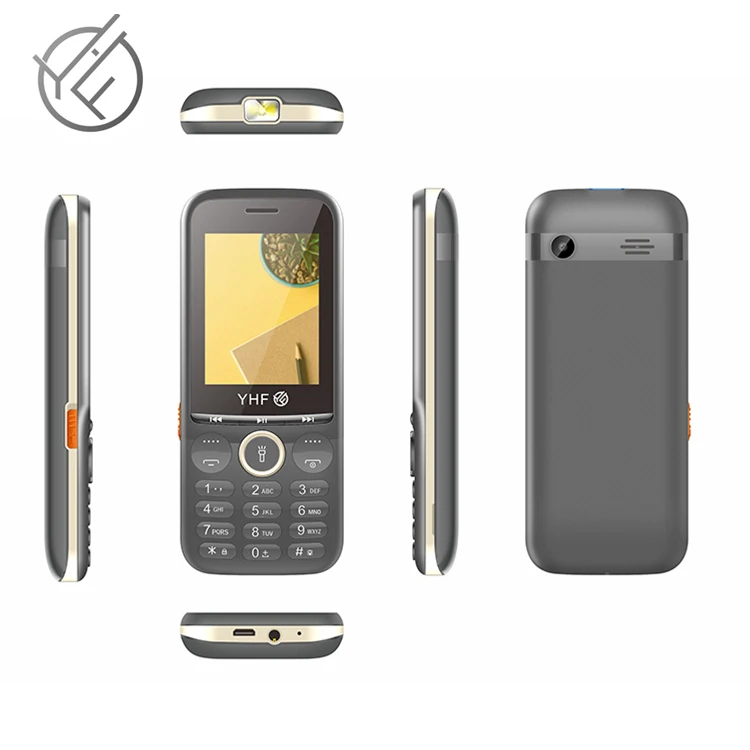 Low Price Dual SIM Card  Key Loudspeaker Big Smartphones Android Button Mobile Phone