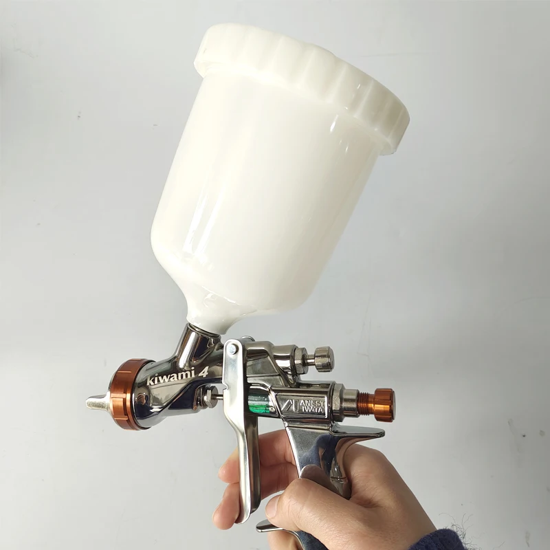 Japan ANEST KIWAMI S2 HVLP Spray Gun Hand Manual Paint Spray Gun Car Auto Furniture Painting Air Sprayer 1.4/1.6mm - Image 4