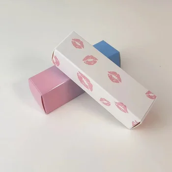 Spot goods  cardboard paper carton for lipstick Eyeliner mascara Makeup Cosmetic Packaging Boxes Bespoke Logo