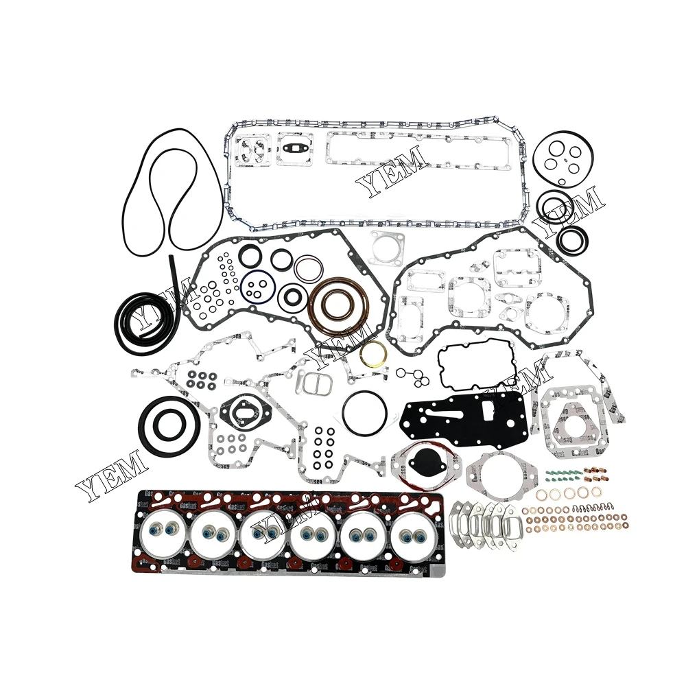 For Komatsu 6D102 Full Gasket Kit Repair Replacement