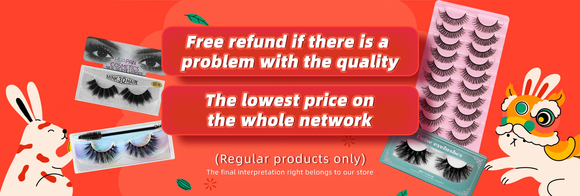 Lashes False Eyelashes 10 Pairs 20mm Cat Eye Faux Mink Lashes Fluffy