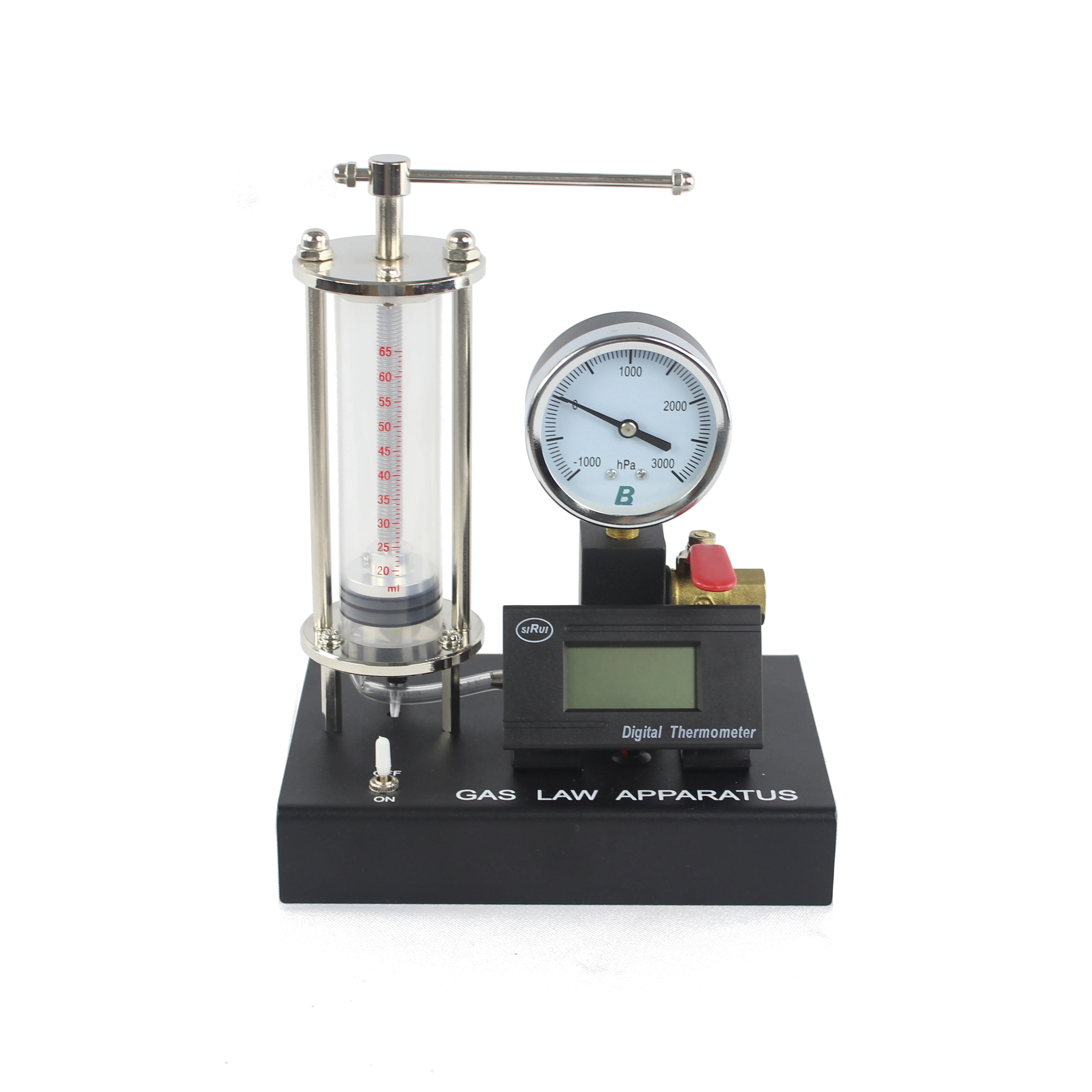 Physical Boyle's Gas Law Apparatus With Pressure Gauge - Buy Boyle's ...