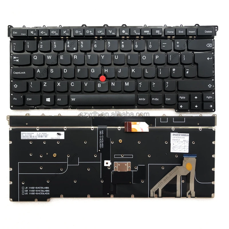 thinkpad x1 carbon 3rd gen keyboard