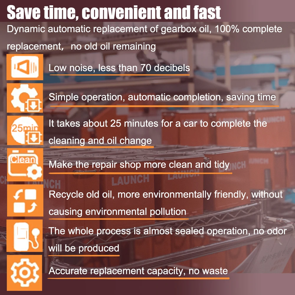 Best Selling Launch Cat501 Auto Transmission Fluid Changer Car Oil