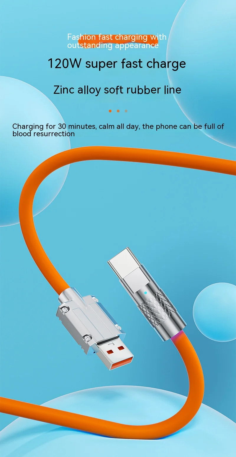 zinc alloy data cable