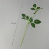 Tige de rose à 2 têtes - feuilles collantes