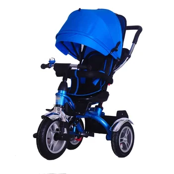 Top sale small baby tricycle new models/3 wheels baby walker cycle with handle to push/ride and push for sale baby tricycle