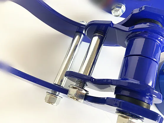 Kit Élargisseurs Voie Bleu 2 Pouces Pour Isuzu D-MAX 2012-2019 - Entretoises Amortisseur Avant/Arrière