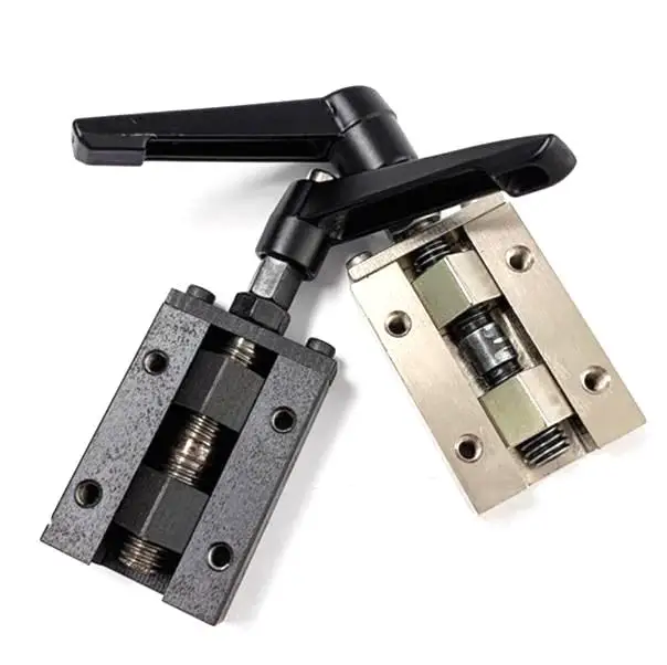 Braking Linear Rail Accessories C45 Carbon Steel Units Svcn Svck Svcn33 Svcn36 Svcn42 Misumi Manual Linear Guideway Clamping