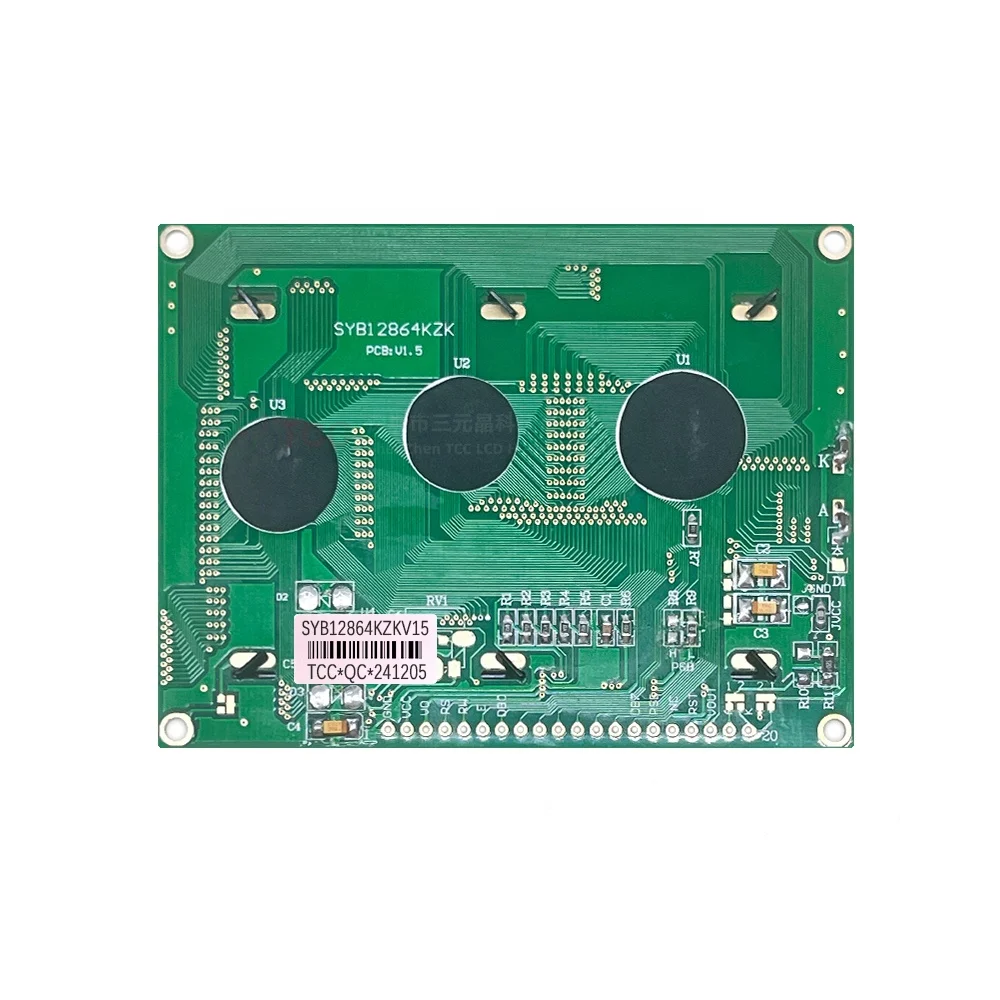 TCC 20-Pin 128x64 STN Monochrome Graphic LCD Display Module 128*64 Graphic LCD Display