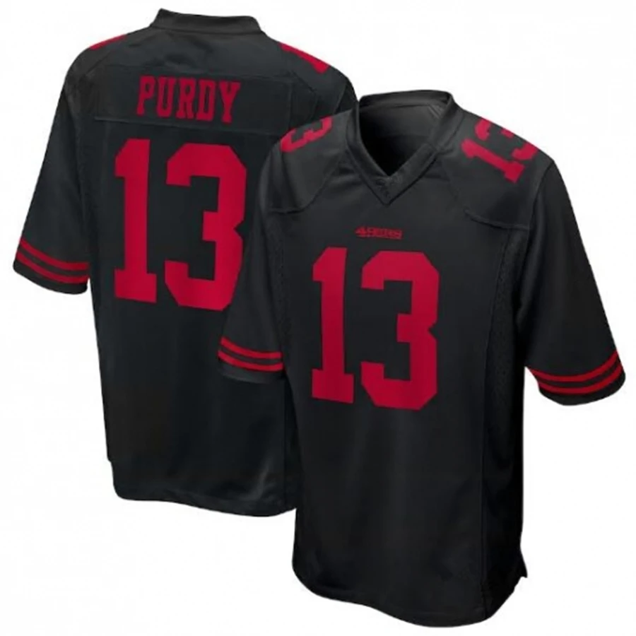 2023 San Francisco 49er Jerseys 13 Brock Purdy Stitched Limited Jersey ...