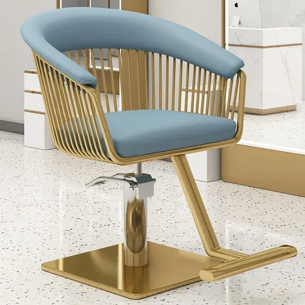 gold hairdressing chairs