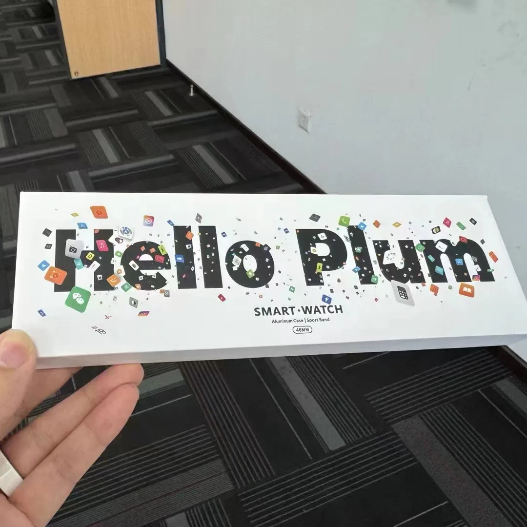 Newest Watch X Hello Plum Hello 3+ H13 Smart Watch 2.04 Inch Amoled Screen Series 10 46mm 1GB ROM Smartwatch