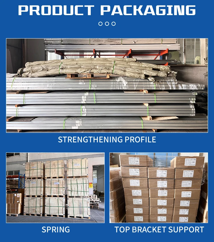 Manual Roll Up Sectional Garage Door Chain Hoist Roller Shutter