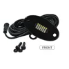 Luce da roccia RGBW a 24 LED