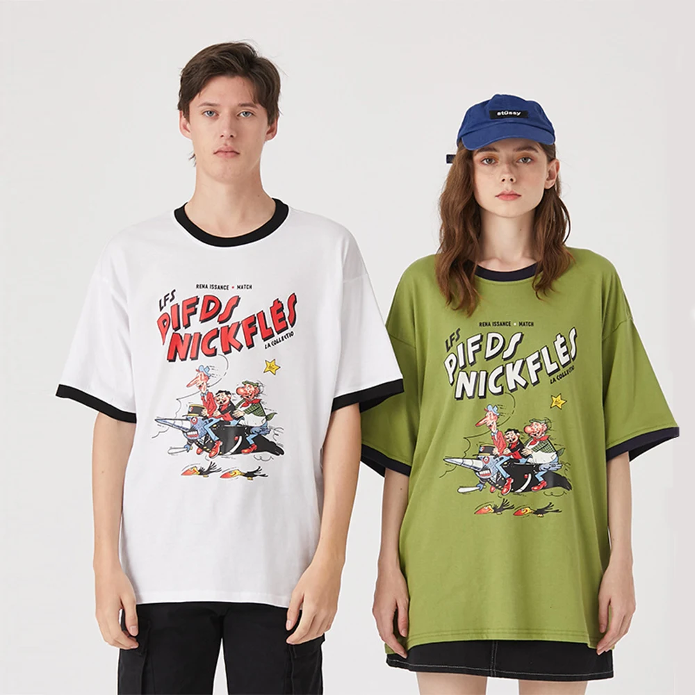Aesthetic Loose Fit Vintage Cartoon 