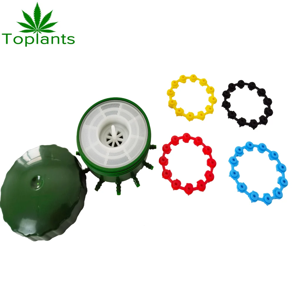 Multi Flow Hydroponic 12 Ports Manifold for Irrigation