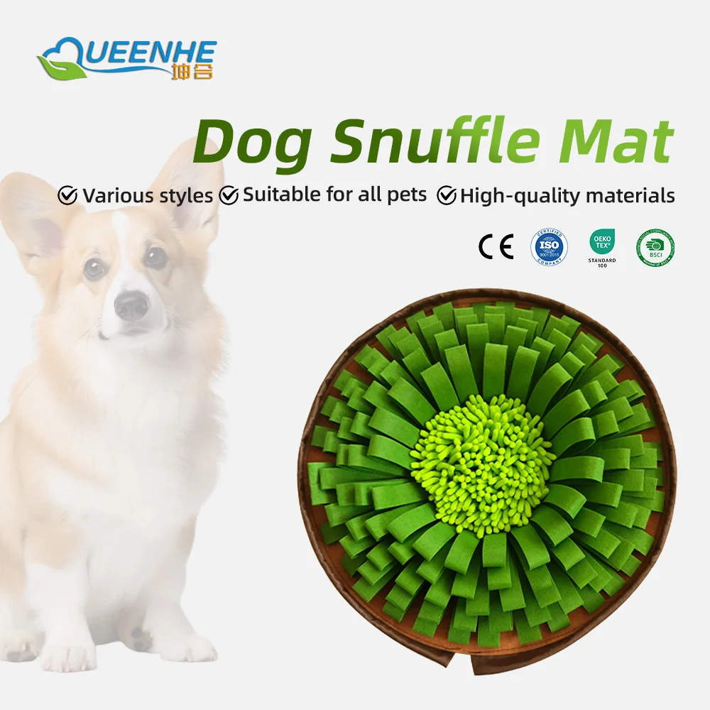 Wholesale Watermelon Portable Snuffle Mat Puppy Toys Puppy Foraging Bl - product detail 1