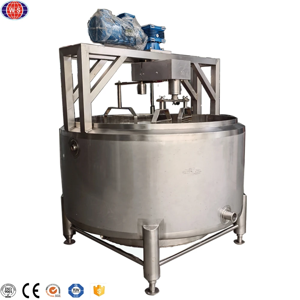 SS 3 Phase Cheese Making Machine, Capacity: 100 L To 1000 L