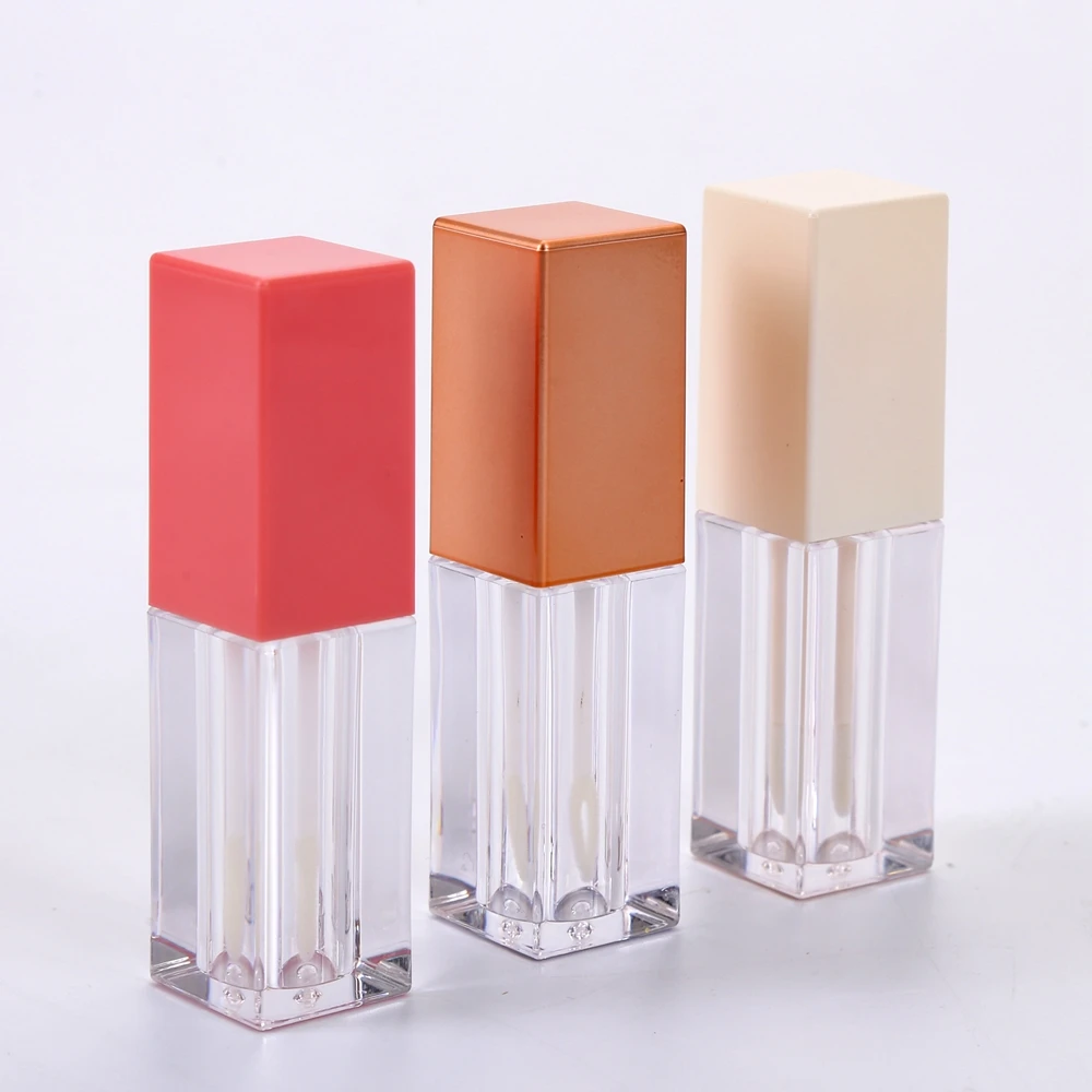 Popular White Transparent Empty Lip Gloss Tube With Big Brush Buy