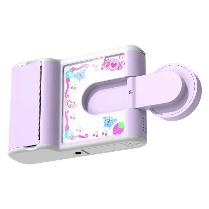 Digital Children Camera with Mini Printer Portable Thermal Instant Print Photo Kids Camera 3.5inch HD Video Toy Gifts