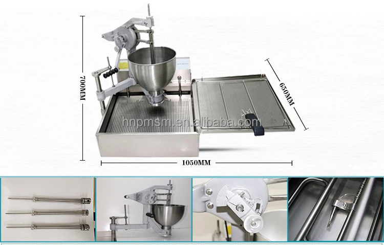 Durable Manual Mini Donut Machine Cheap Price Cake Donut Maker Machines to Make Donuts With Three Model on Sale
