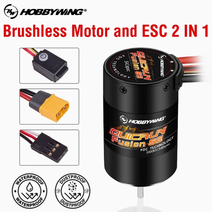 Hobbywing QuicRun Fusion SE 1200KV 1800KV Sensored Brushless