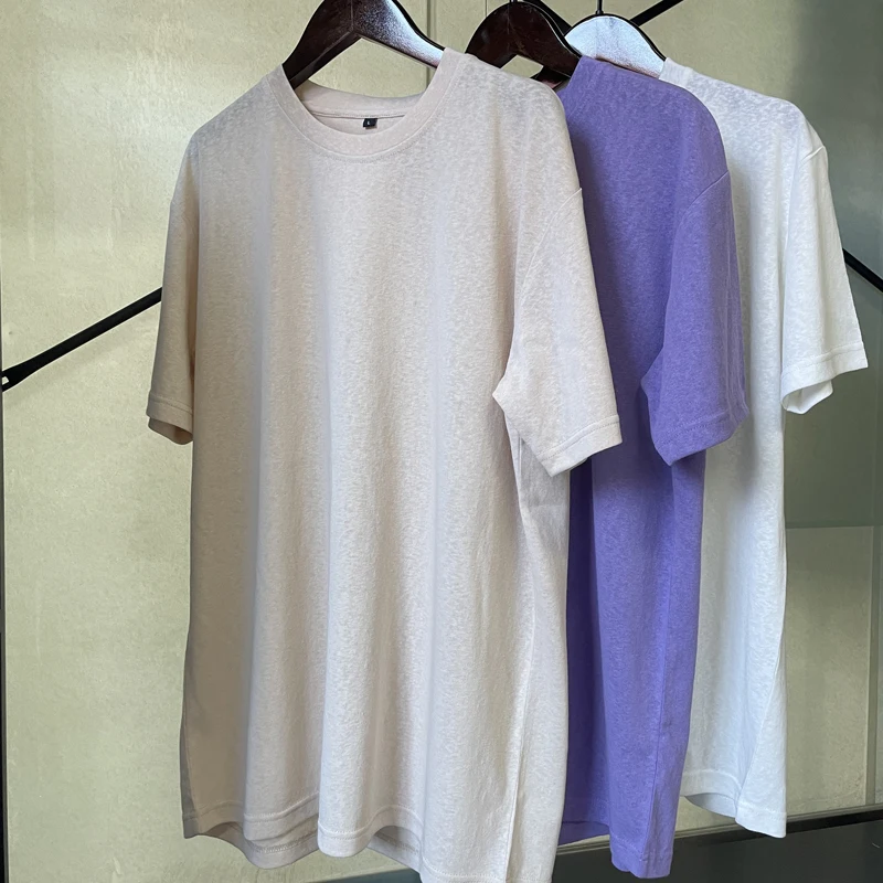 Oem Logo 100% Hemp T Shirts Wholesale Hemp Clothing Manufacturer - Buy ...