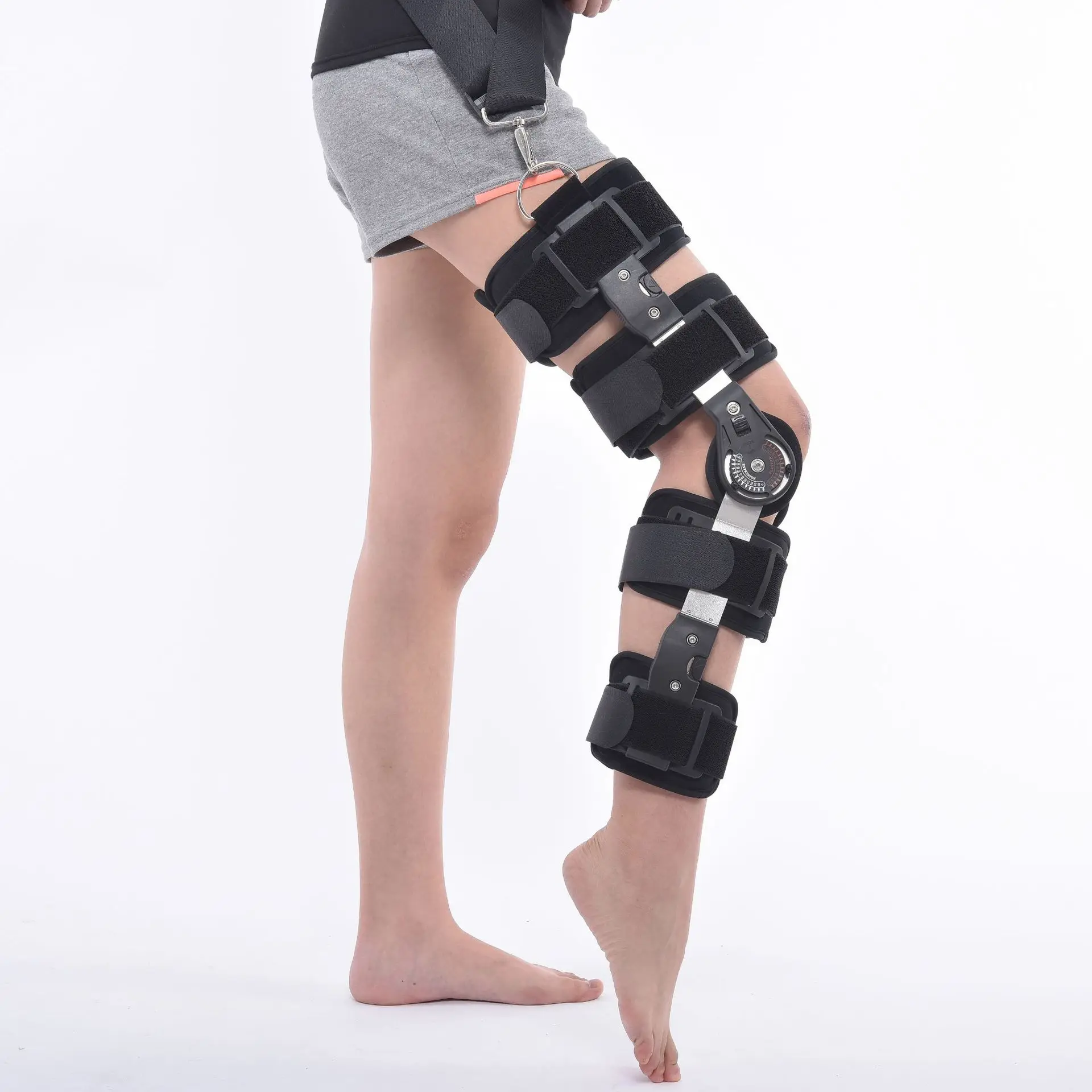 Medical One-piece Adjustable Leg Fracture Rehabilitation Equipment Knee ...