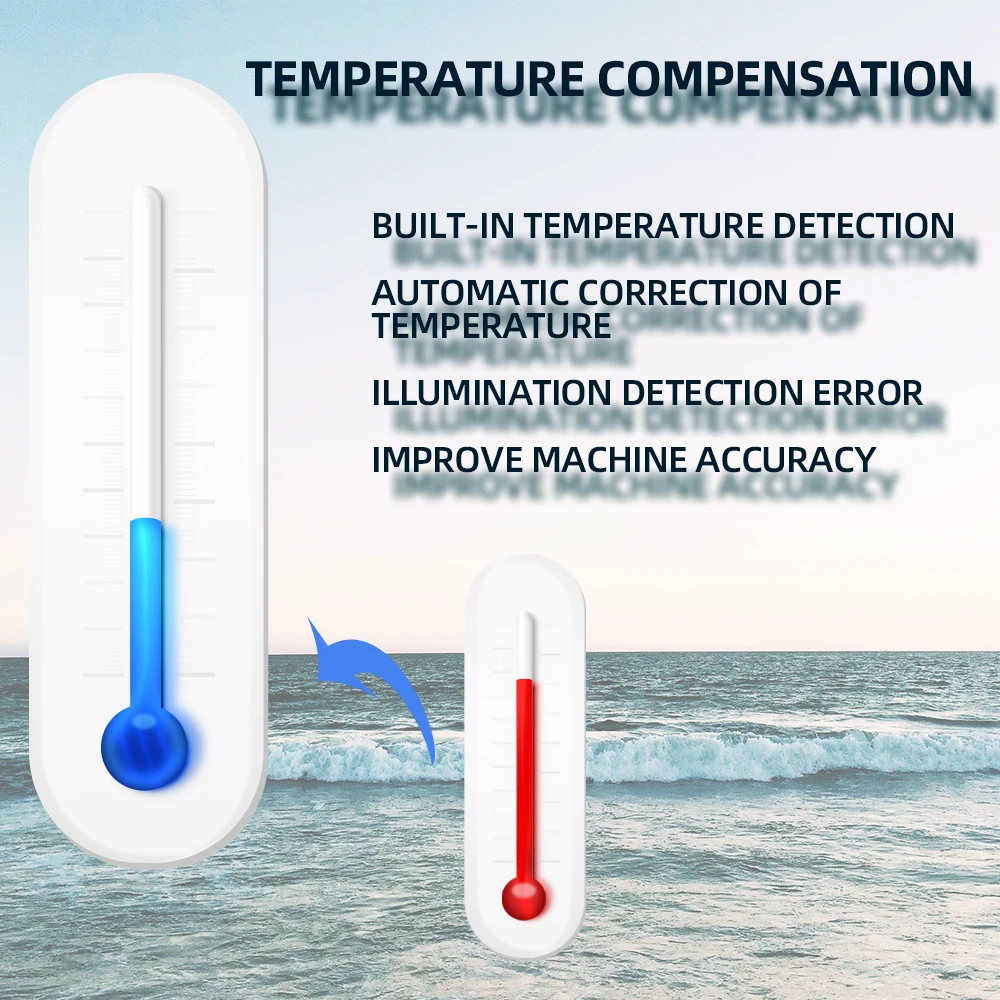 2 in 1 Salinity Meter Salt Liquid Water Aquarium Hydrometer Tester Accuracy Tools Auto Digital Refractometer