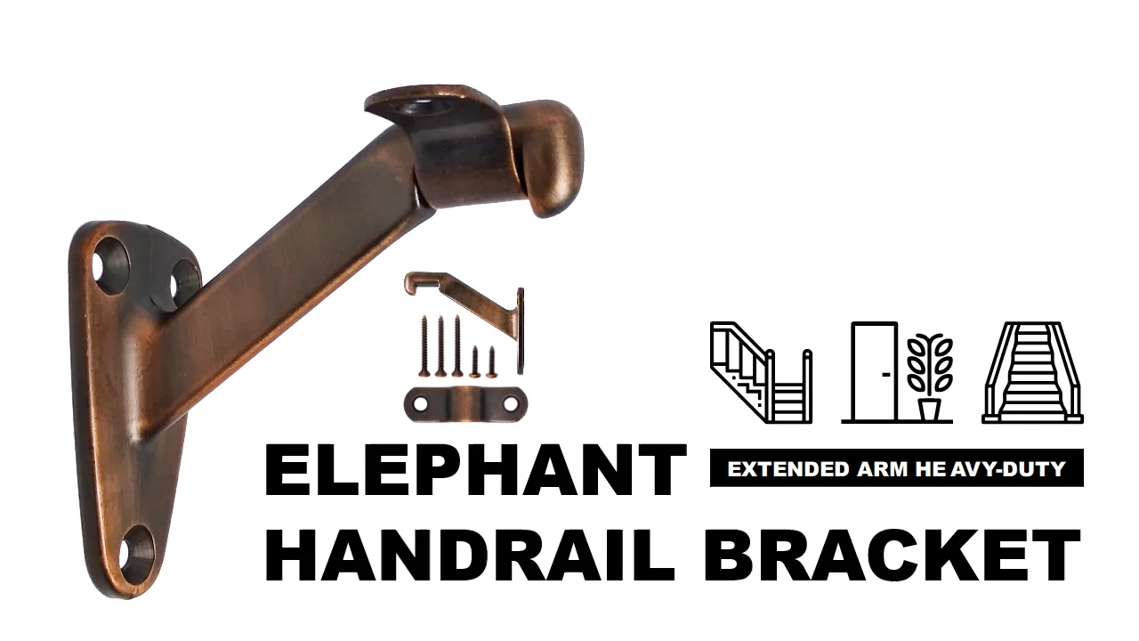 Adjustable Exterior Handrail Bracket Hand Railing Brackets For Stairs Heavy Duty Design Buy