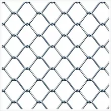 Customized Direct Factory Galvanized PVC Metal Iron Weave Galvanized Steel Garden Fence chain link fence kit