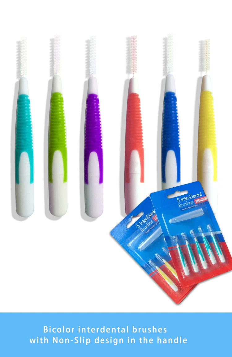 Biodegradable Interdental Bamboo Dental Interdental Brushes Low Moq