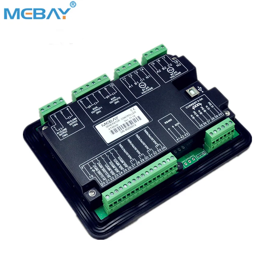 Mebay ATS Generator Controller ATS520 ATS Control Module Panel