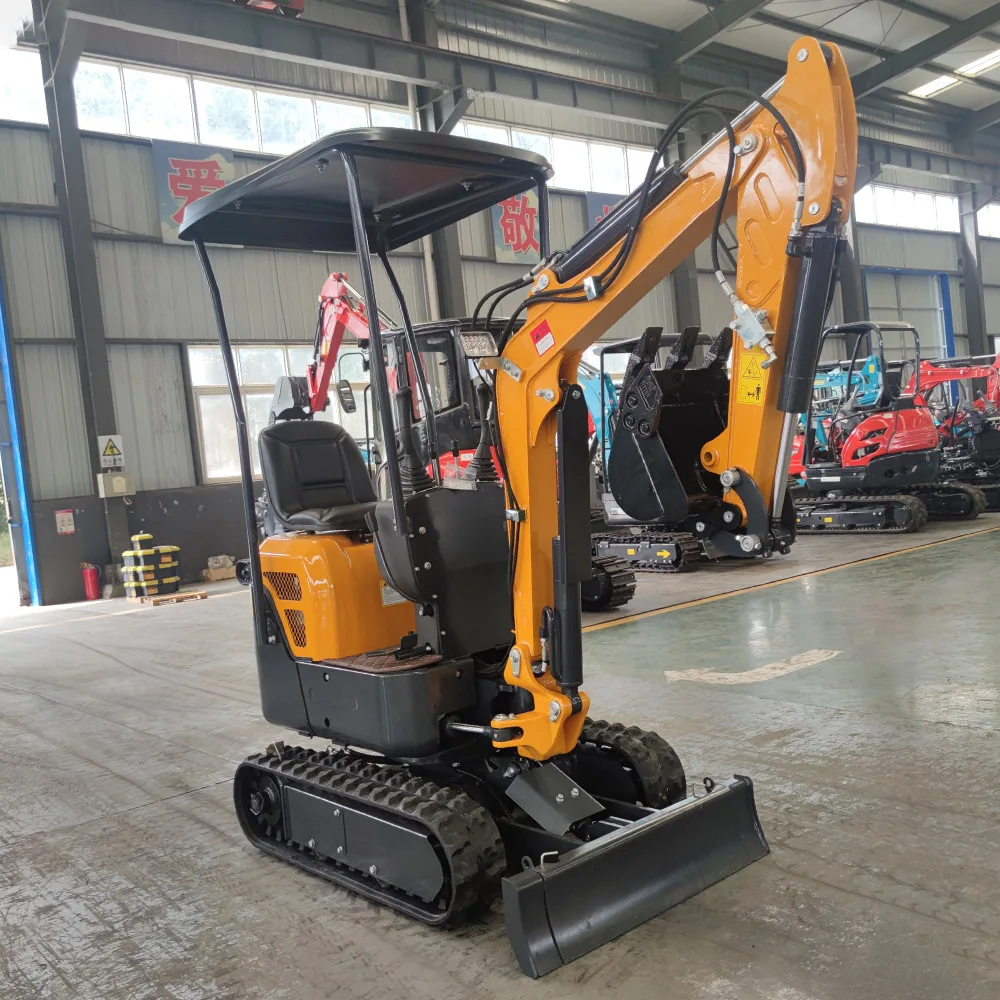 Free Shipping Mini Excavator 1 Ton 2 Ton 3 Ton Hydraulic Excavator Mini Digger Crawler Excavator for Sale