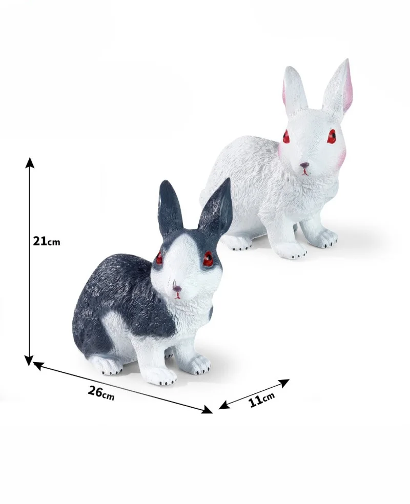 Farm Animal Series Mini Plastic Toy Rabbit Model Buy Plastic Animal
