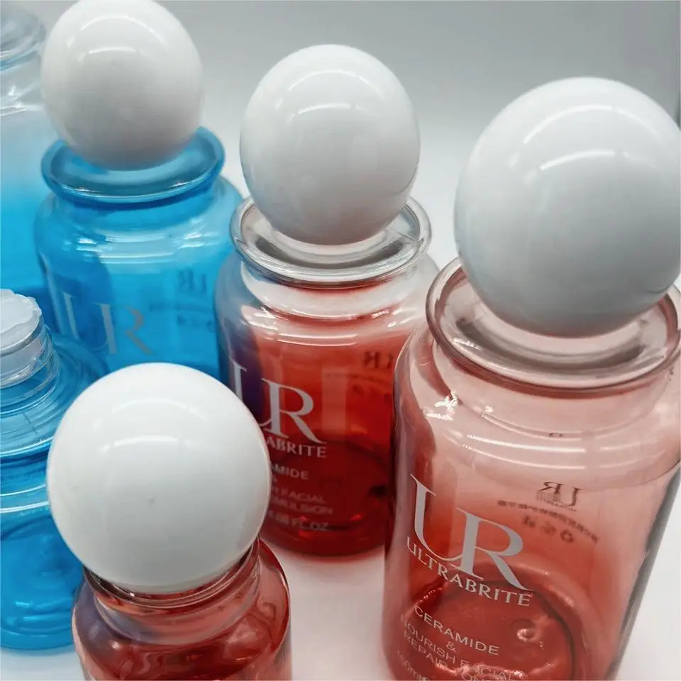 Empty 80ml Clear Plastic Mini Shampoo Bottle Travel Cosmetic Bottle