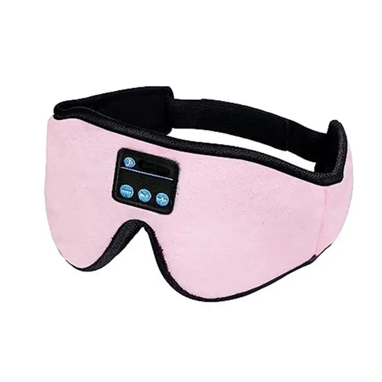 OEM Wholesale Detachable Multifunctional Binaural Stereo Wireless Talk Music Eyemask For Sleep Laudtec