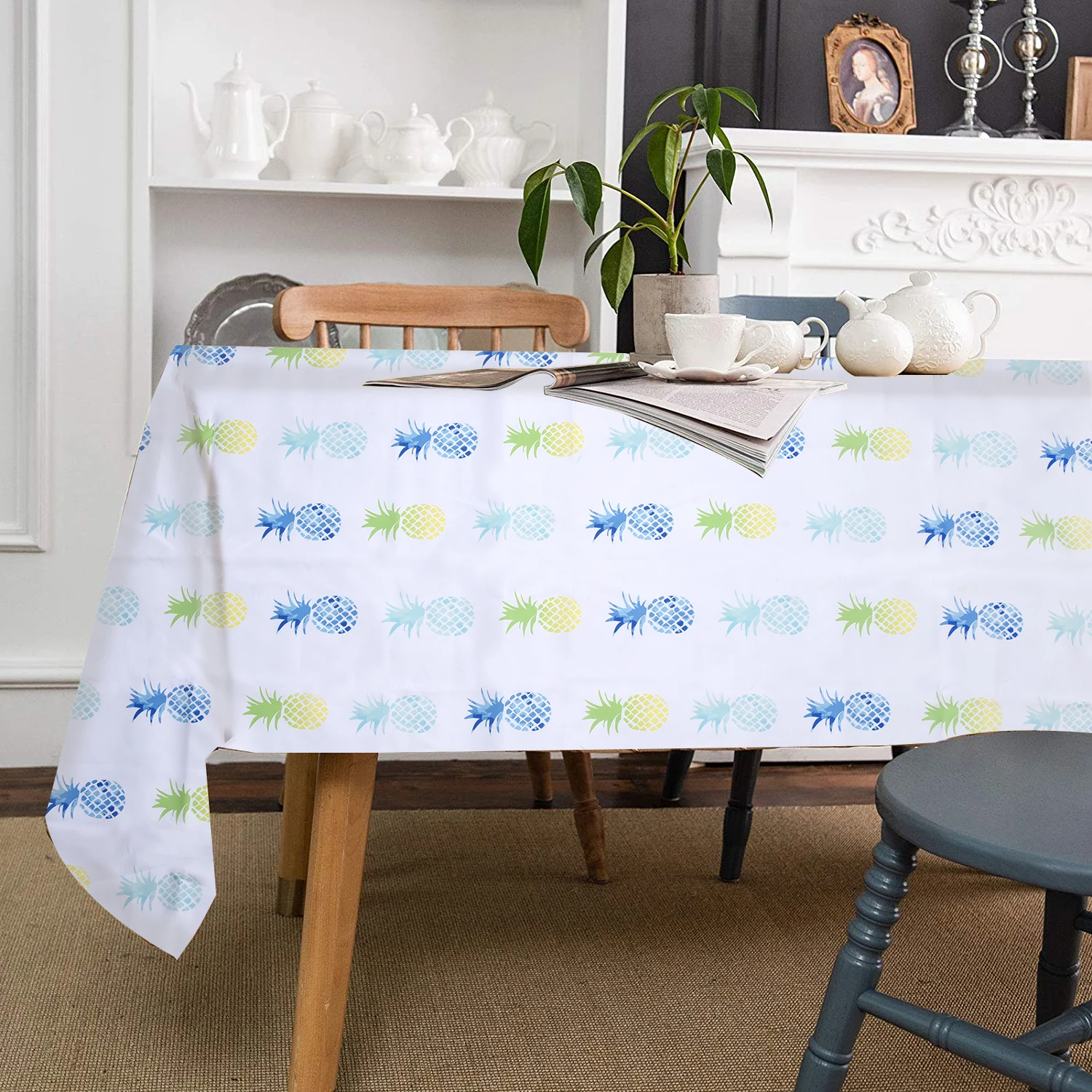 Высококачественная скатерть из полиэстера с цифровой печатью на заказ