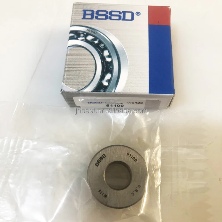 Sourcing Map 51100 - Cuscinetti A Sfera A Spinta, 10 Mm X 24 Mm X 9 Mm, In Acciaio Cromato ABEC3, A Fila Singola, 5 Pezzi - Foto 2