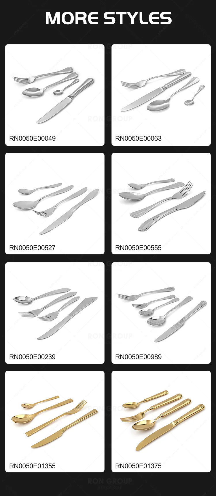 High quality silver dinnerware spoons and forks polished silverware hotel flatware for wedding royal cutlery set stainless steel