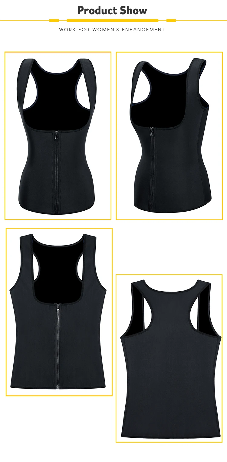 Wholesale Women Slimming Vest Body Shaper Loss Weigh Polyester Fat