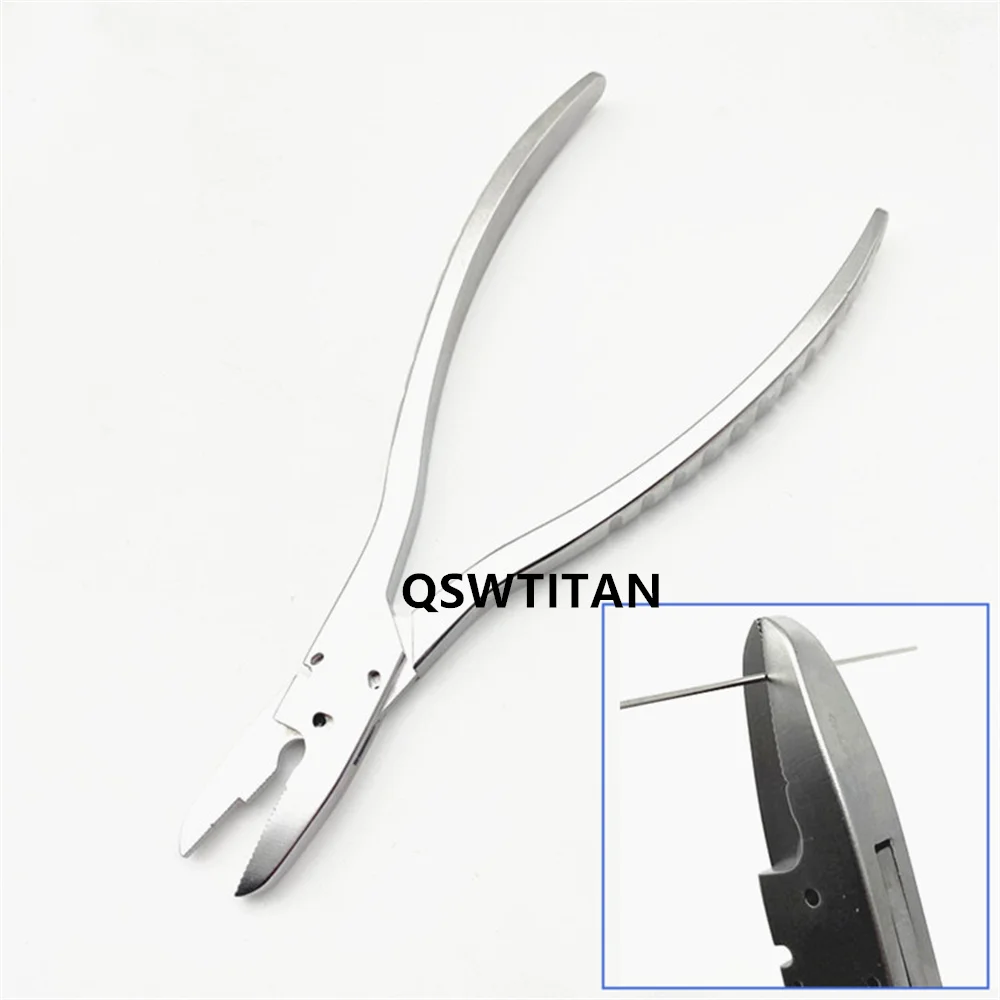 Orthopedic Wire Cutter Bending Forceps for Multifunctional Kirschner Wire Bone Scissors Veterinary Orthopedic Bending Pliers